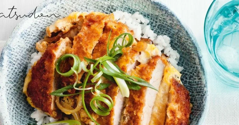Un Katsudon Authentique (riz, omelette, tonkatsu) en 20 minutes