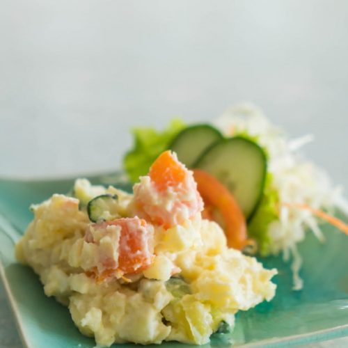 salade de pommes de terre japonaise,Potesara,Poteto Sarada