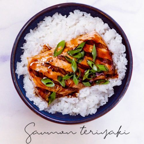 Saumon teriyaki 4 Saumon teriyaki