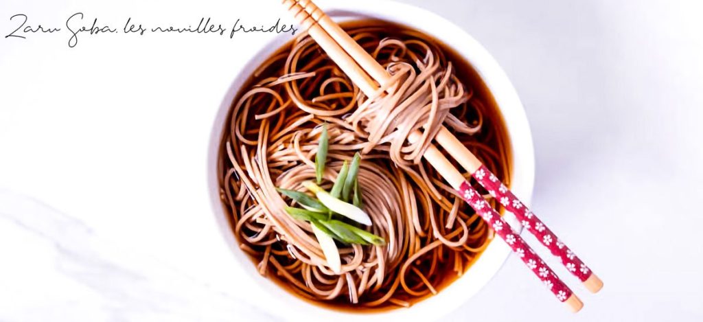 Authentique Morioka Reimen : Encore une délicieuse spécialité de nouilles froides japonaises 4 Zaru Soba