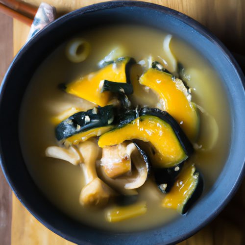 Recette de Kabocha no misoshiru : la soupe de citrouille japonaise traditionnelle