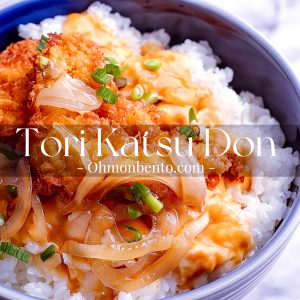 Tori Katsudon, le donburi au poulet pané 4 Tori Katsu Don