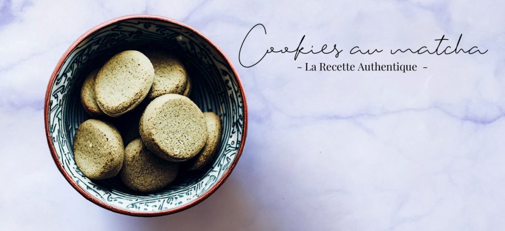 Cookies japonais au matcha