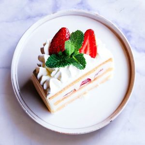Shortcake japonais à la fraise