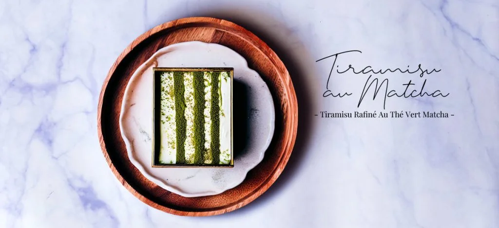 Tiramisu japonais au matcha