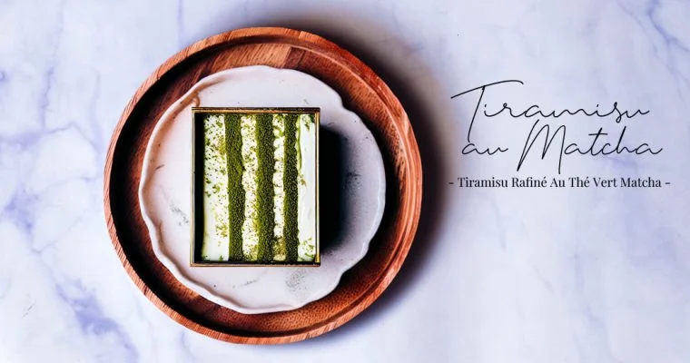 Découvrez le formidable Tiramisu japonais au matcha