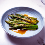 Asperges glacées au Miso