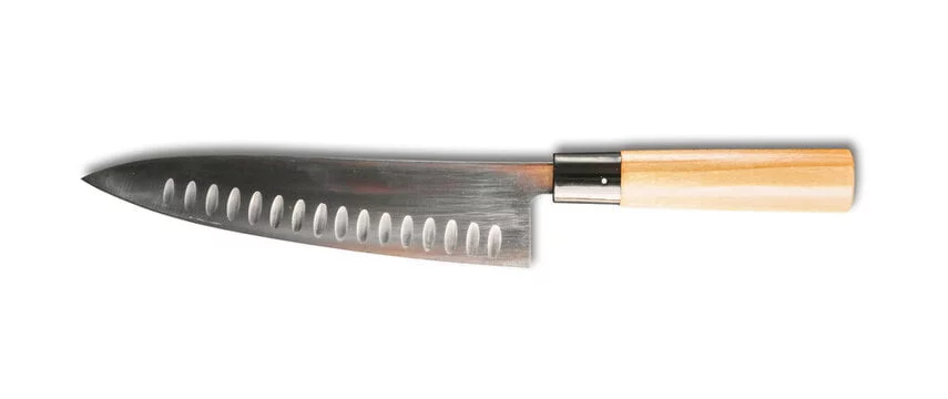 Un couteau japonais Gyuto