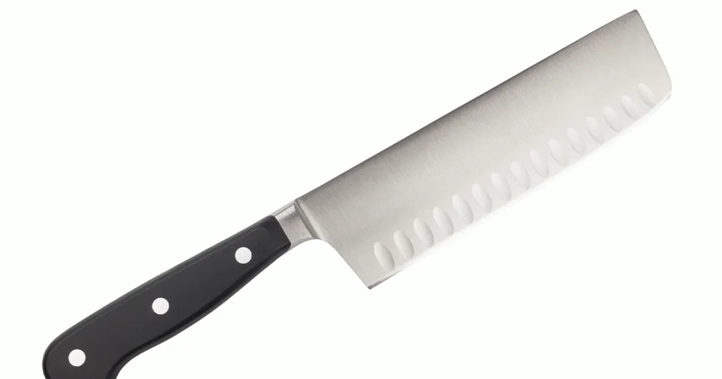 Un couteau japonais Nakiri Bocho