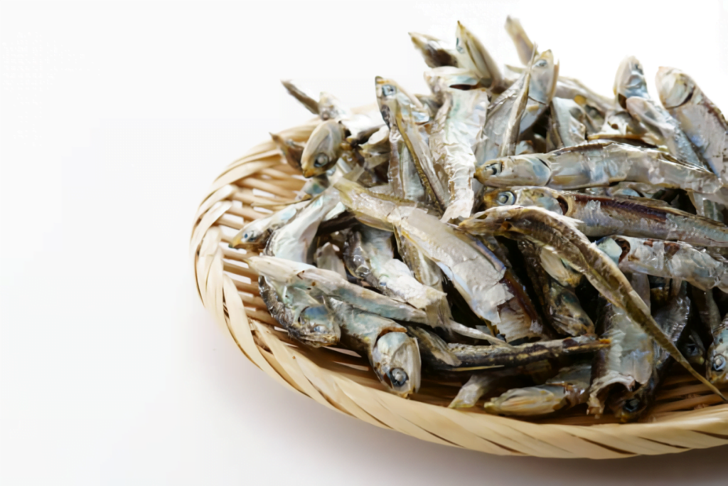 Petites sardines Niboshi
