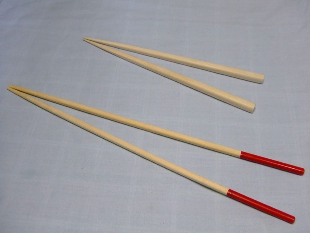 Saibashi les longues baguettes de cuisine