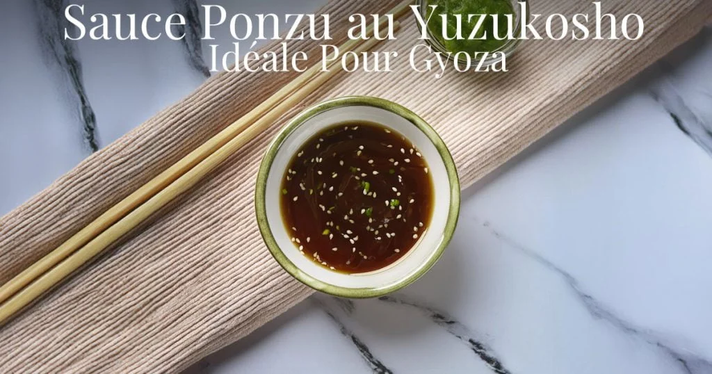 Sauce Ponzu au Yuzukosho