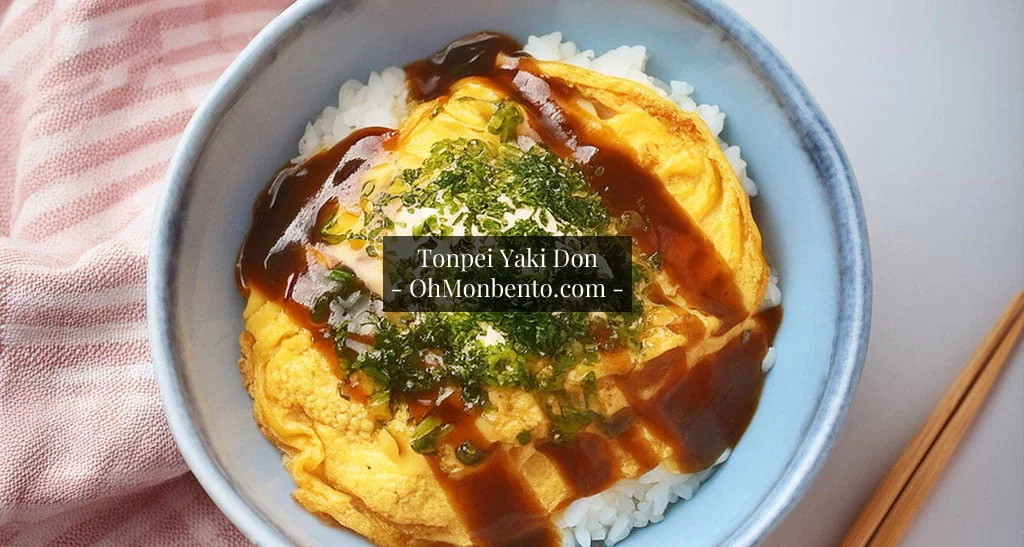 Un bol de Tonpeiyaki don