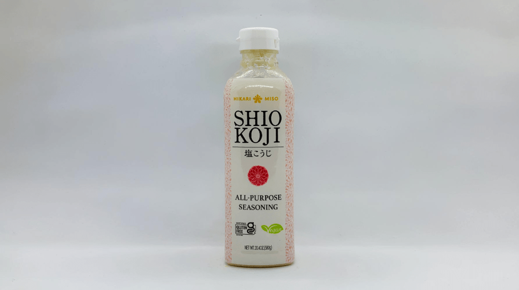 Une bouteille de Shio Koji