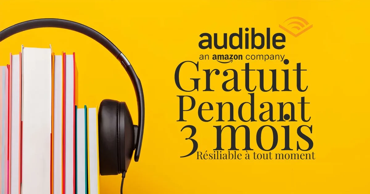 Profitez d'Audible gratuit pendant 3 mois pour l'été ! Résiliable à tout moment 1 Profitez d’Audible gratuit pendant 3 mois pour l’été ! Résiliable à tout moment