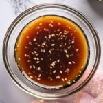 sauce Karashi Miso Ponzu pour gyoza