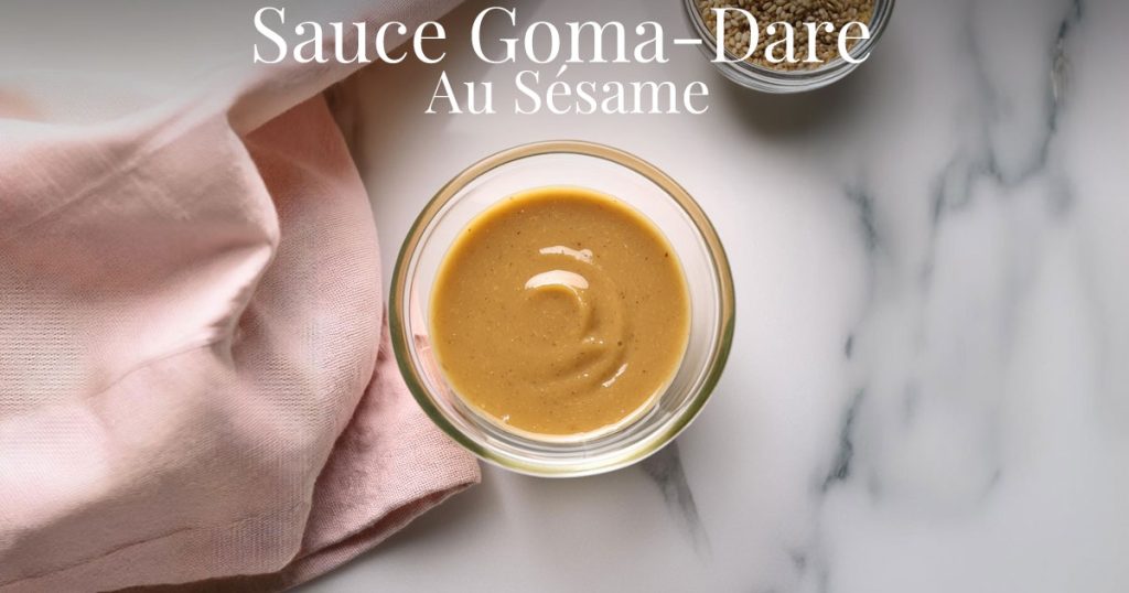 68 Recettes japonaises d'été : légères et savoureuses pour un été rafraîchissant et authentique 62 sauce goma-dare au sésame