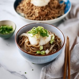 Authentique Oroshi Soba おろし蕎麦 - Nouilles soba froides 6 recette de Oroshi Soba, nouilles soba froides au daikon & sauce tsuyu
