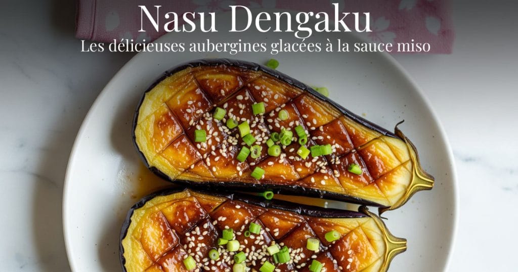 68 Recettes japonaises d'été : légères et savoureuses pour un été rafraîchissant et authentique 42 Nasu Dengaku – aubergines glacées au miso banner
