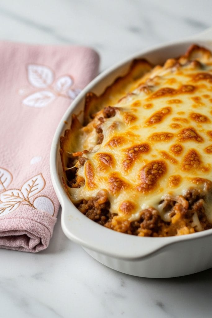 Doria de viande - Gratin de riz