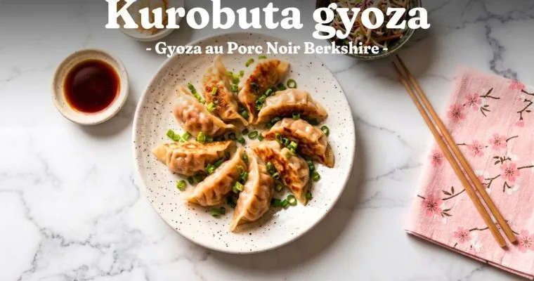 Gyoza au Porc Noir Berkshire : la Recette Kurobuta (Kurobuta gyoza) 5 Gyoza au Porc Noir Berkshire : la Recette Kurobuta (Kurobuta gyoza)