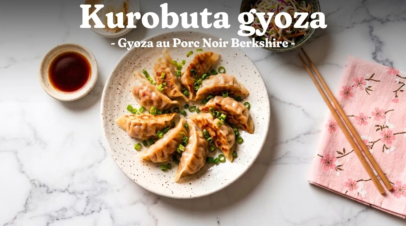 Gyoza au Porc Noir Berkshire : la Recette Kurobuta (Kurobuta gyoza) 1 Gyoza au Porc Noir Berkshire : la Recette Kurobuta (Kurobuta gyoza)