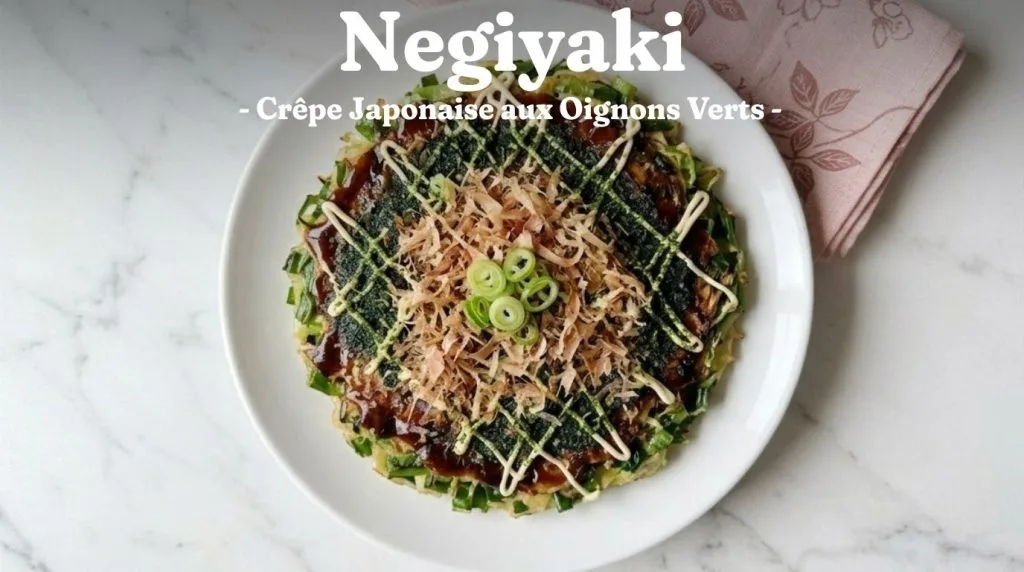 negiyaki - Crêpe Japonaise aux Oignons Verts