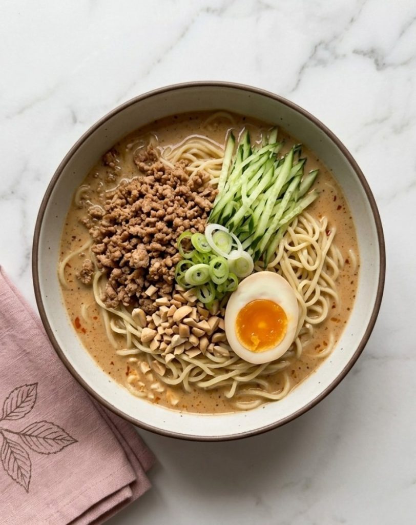 Hiyashi Tantanmen - La Recette du Ramen Froid au Sésame