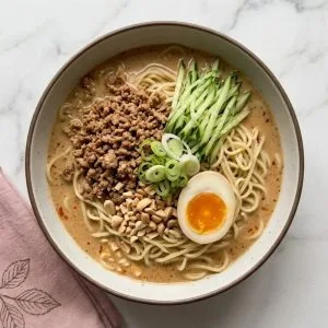 Hiyashi Tantanmen - La Recette du Ramen Froid au Sésame