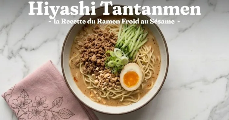 Hiyashi Tantanmen : la Recette du Ramen Froid au Sésame 8 Hiyashi Tantanmen : la Recette du Ramen Froid au Sésame