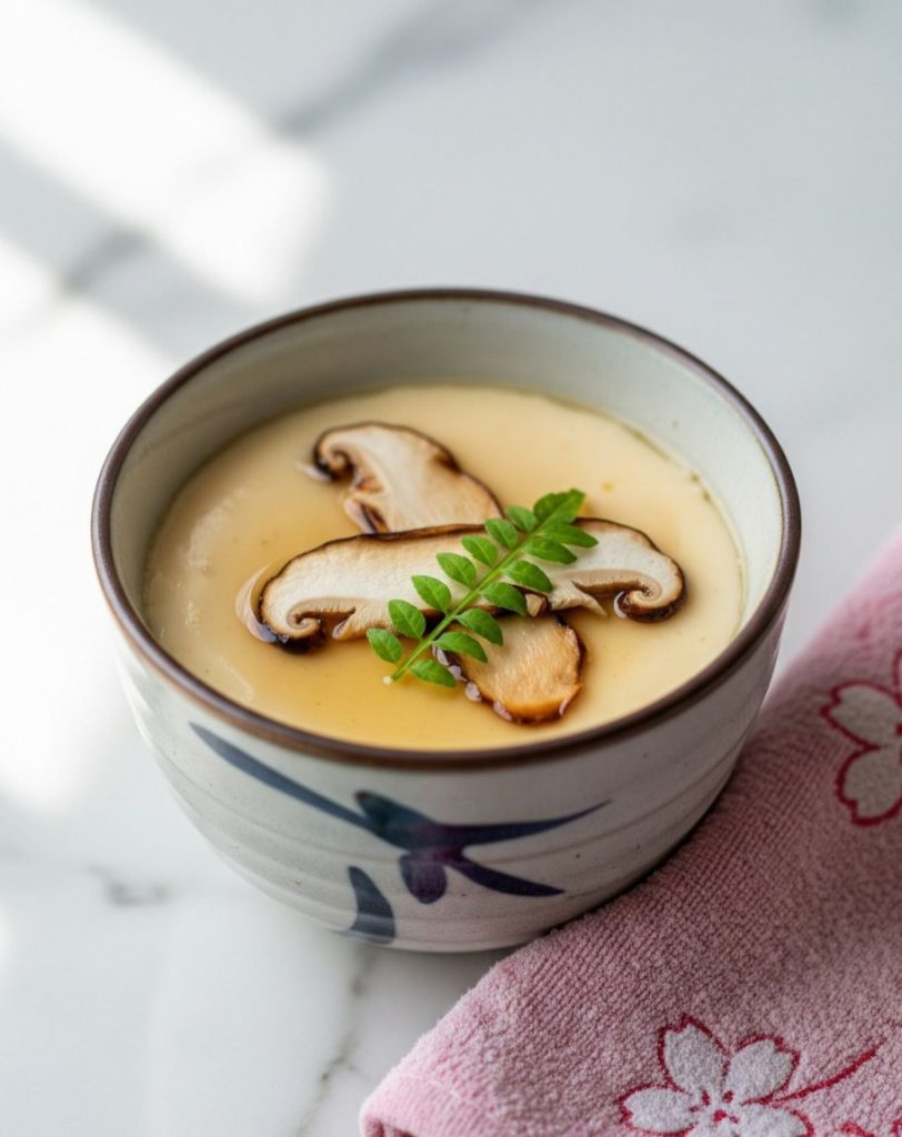 Matsutake chawanmushi - photo issue de mon livre Aki Fuyu
