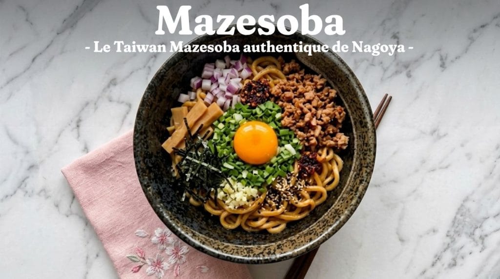 Stamina Ramen : la Recette du Ramen à l'Ail d'Ibaraki 8 Mazesoba - le Taiwan Mazesoba authentique de Nagoya (hero)