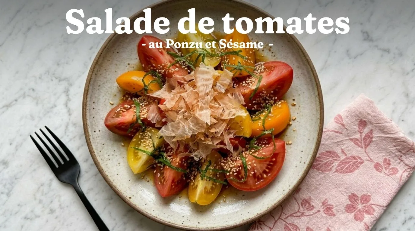 Salade de Tomates au Ponzu et Sésame : la Recette 1 Salade de Tomates au Ponzu et Sésame : la Recette