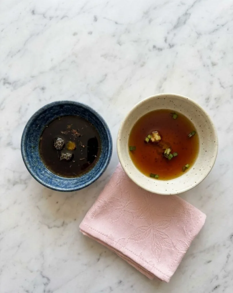 Oroshi Yakko : la recette authentique du tofu au daikon 10 Sauce ponzu et sauce men-tsuyu