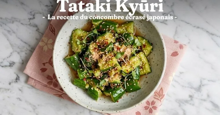 Tataki Kyūri : la recette du concombre écrasé japonais 4 Tataki Kyūri : la recette du concombre écrasé japonais