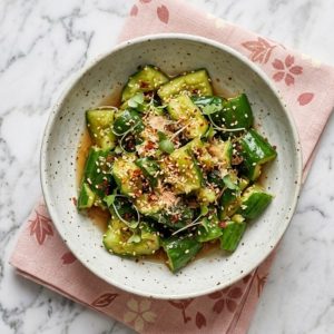 Tataki Kyūri (たたききゅうり) la recette du concombre écrasé japonais