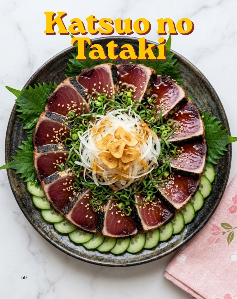 Katsuo no Tataki : recette authentique de la bonite mi-cuite 6 Tataki de bonite mi-cuite - katsuo no tataki
