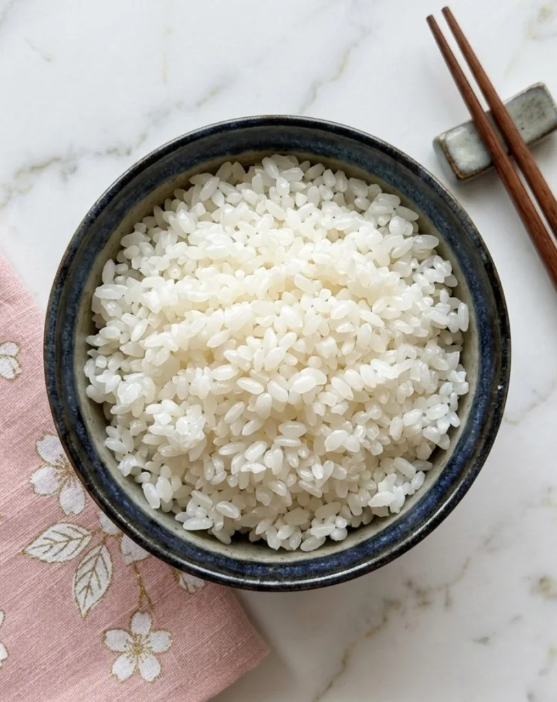 Onigiri Umeboshi Shiso : la Recette Traditionnelle, Étape par Étape 11 la cuisson du riz japonica