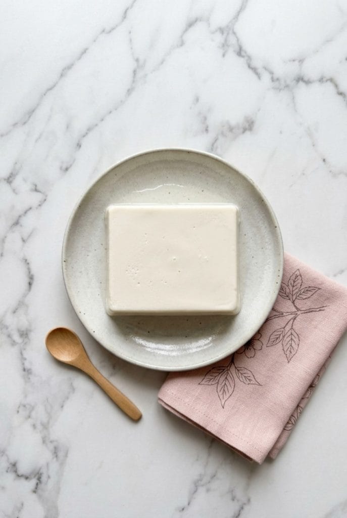 Hiyayakko : la recette authentique du tofu froid japonais 10 tofu kinugoshi (tofu soyeux)