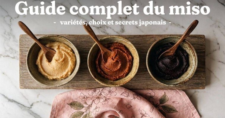 Guide complet du miso : variétés, choix et secrets japonais 1 Guide complet du miso : variétés, choix et secrets japonais