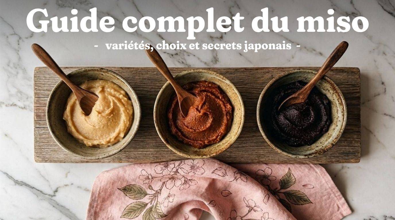 Guide complet du miso : variétés, choix et secrets japonais 1 Guide complet du miso : variétés, choix et secrets japonais