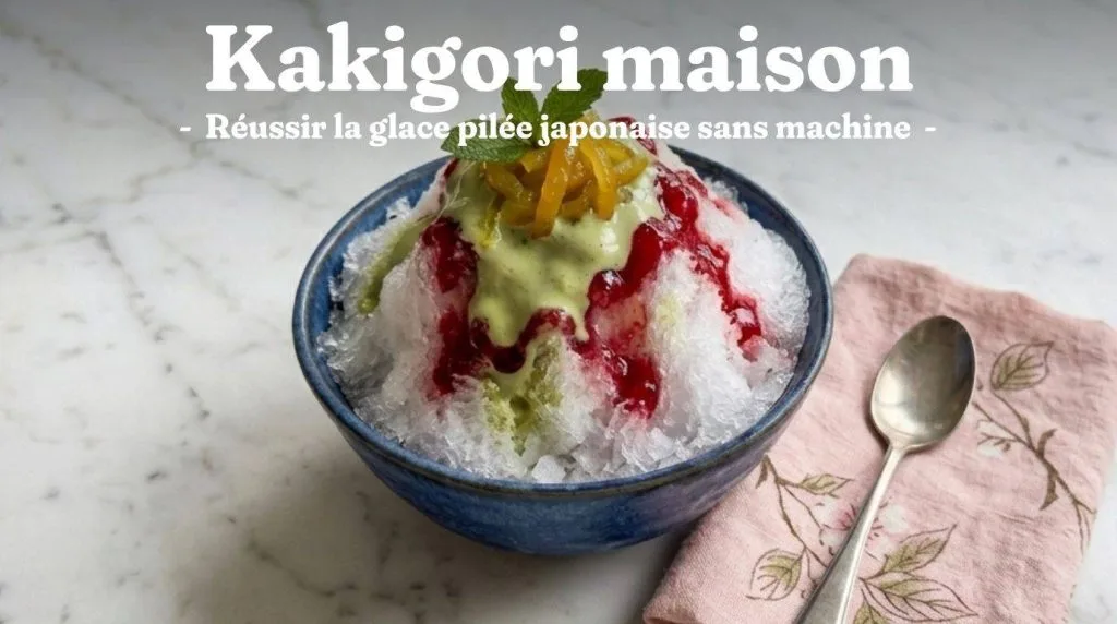 Coffee Jelly (Kōhī Zerī) : la Recette Japonaise au Kanten 9 Kakigori maison - réussir la glace pilée japonaise sans machine (hero)
