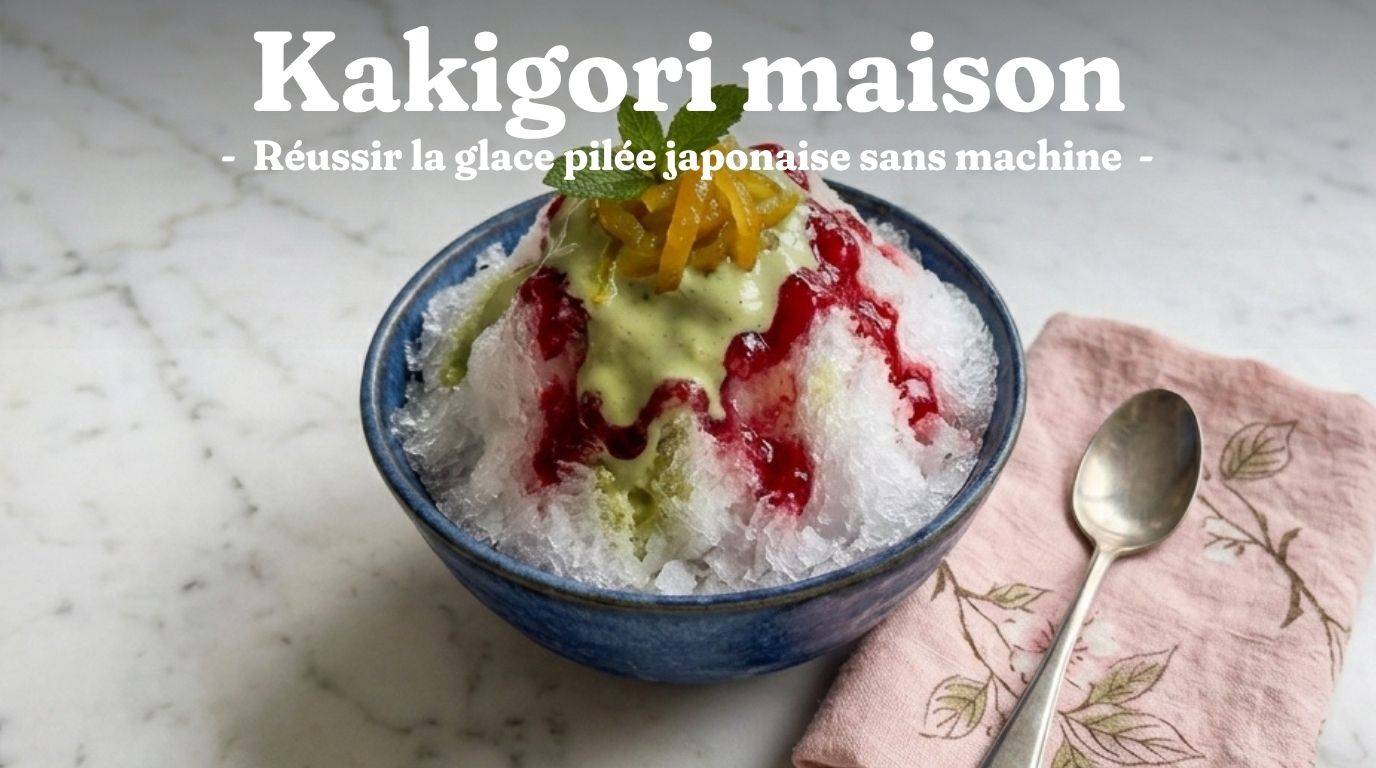 Kakigori maison : réussir la glace pilée japonaise sans machine 1 Kakigori maison : réussir la glace pilée japonaise sans machine