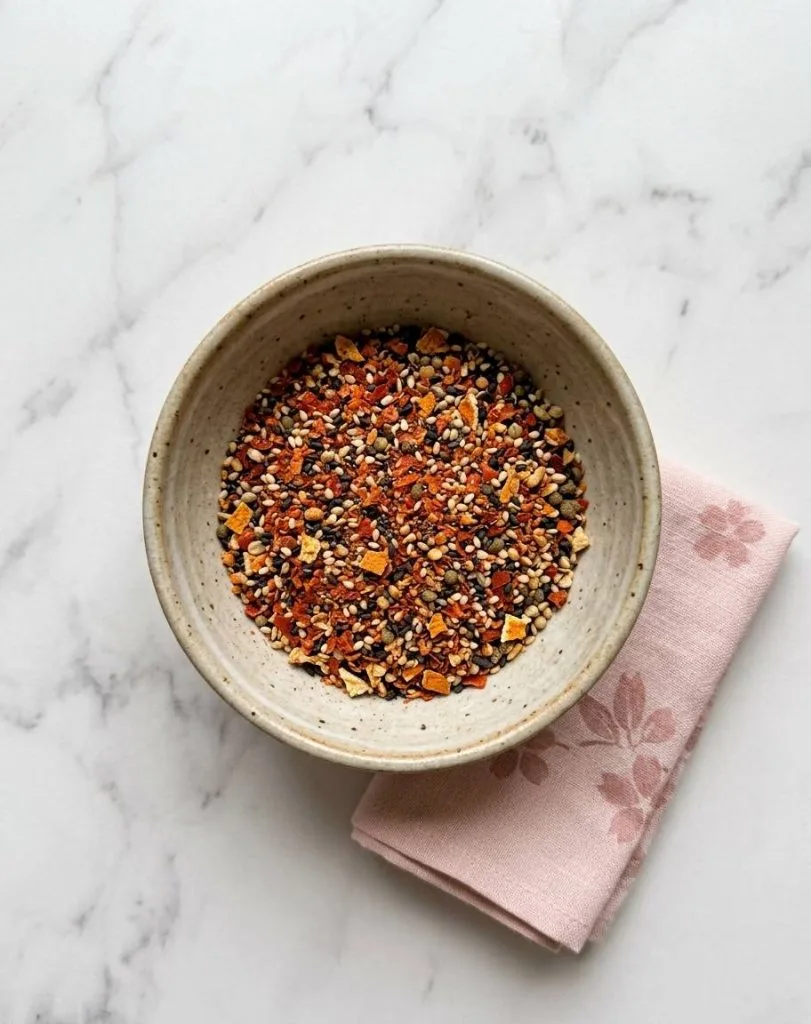 Yaki Tōmorokoshi : Recette du Maïs Grillé Japonais Laqué 13 Shichimi togarashi 七味唐辛子 - piment aux sept saveurs