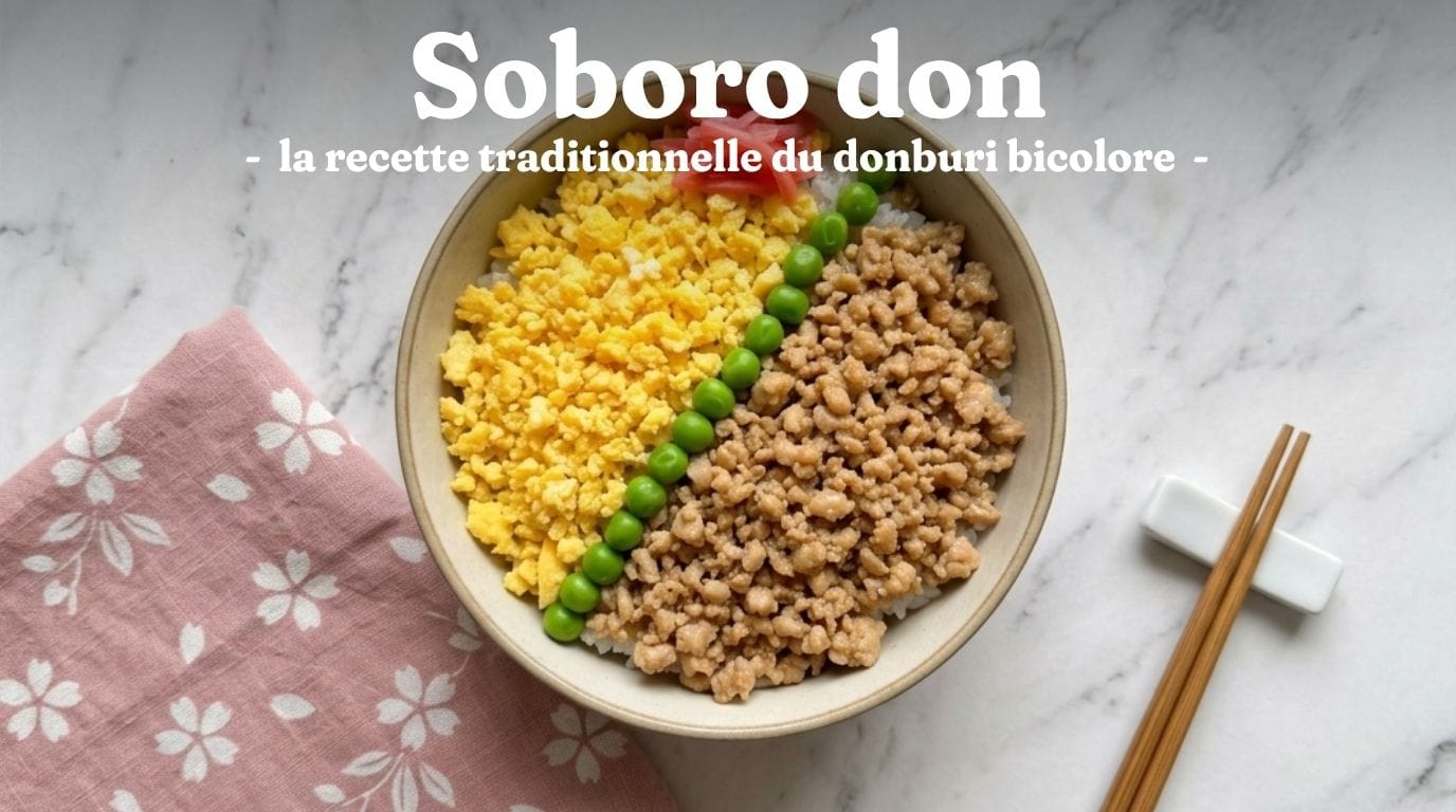 Soboro don : la recette traditionnelle du donburi bicolore 1 Soboro don : la recette traditionnelle du donburi bicolore