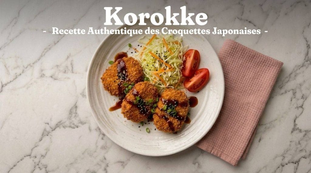 Le korokke (コロッケ) est une croquette japonaise très populaire, directement inspirée de la croquette de cuisine française introduite au Japon à la fin du XIXe siècle. Croustillante à l'extérieur et fondante à l'intérieur, elle fait partie des classiques de la street food et de la cuisine familiale japonaise.