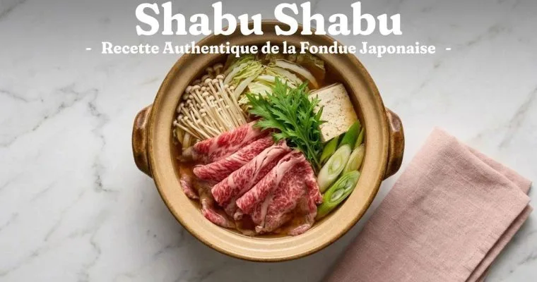 Shabu Shabu : Recette Authentique de la Fondue Japonaise 5 Shabu Shabu : Recette Authentique de la Fondue Japonaise