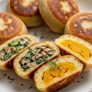 L'oyaki (おやき) est un petit pain fourré traditionnel japonais originaire de la préfecture de Nagano