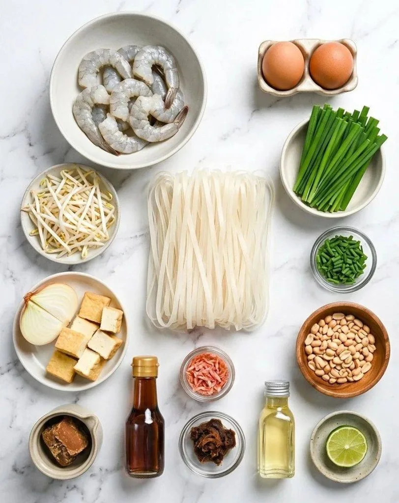 Recette Pad Thai maison : le plat thaï adoré des Japonais 11 Pad Thai Maison : les ingrédients